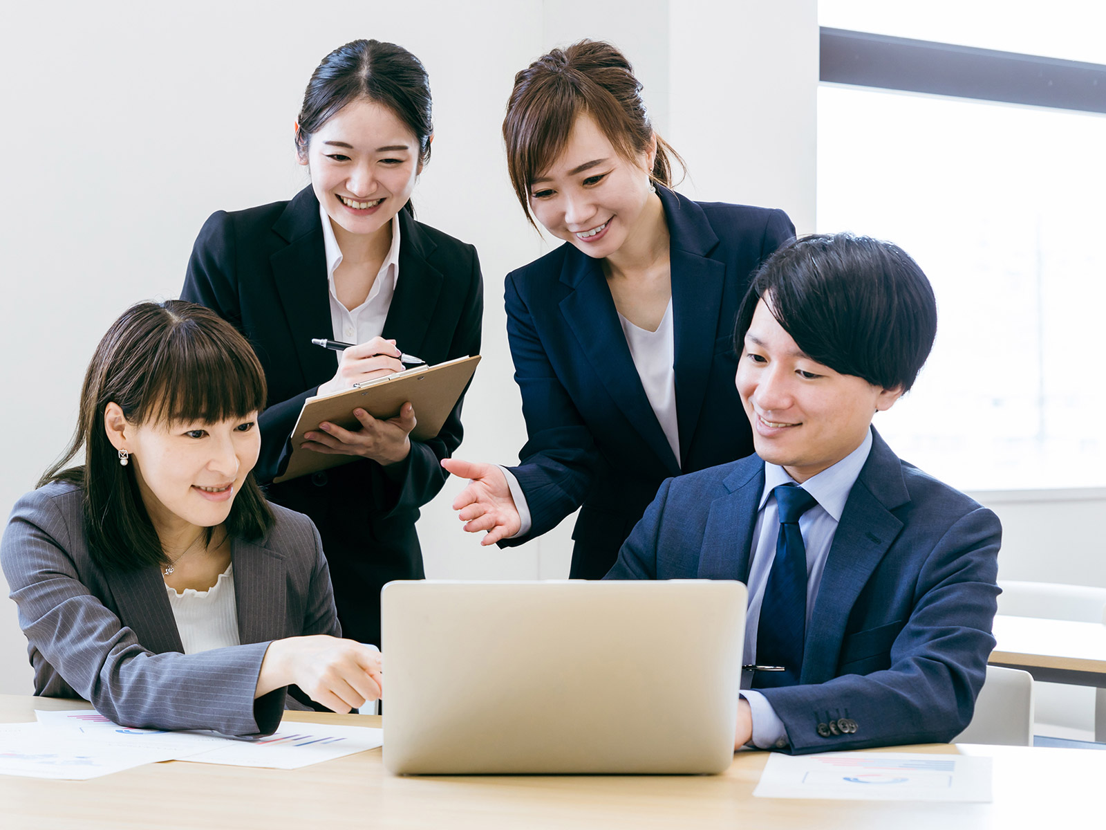 打ち合わせの人たち